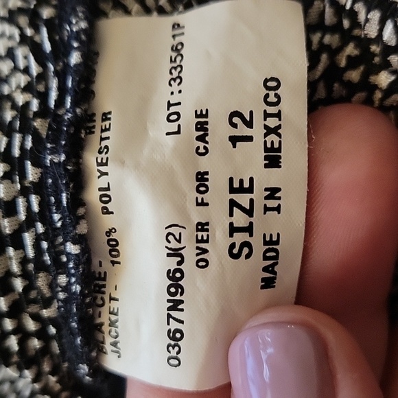 I.N. Studio size 12 black & silver jacket and maxi dress combination - Picture 6 of 7